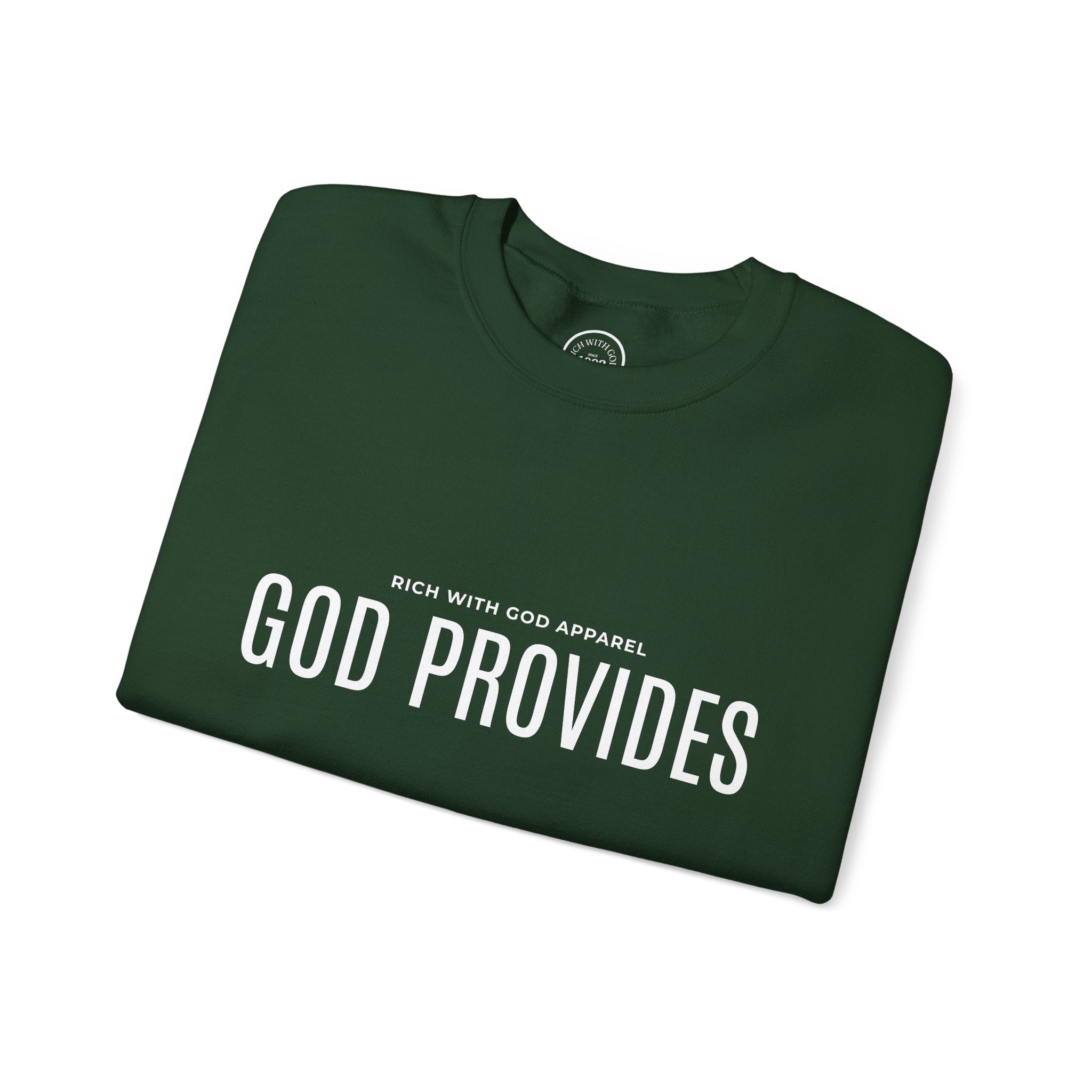 God Provides Crewneck