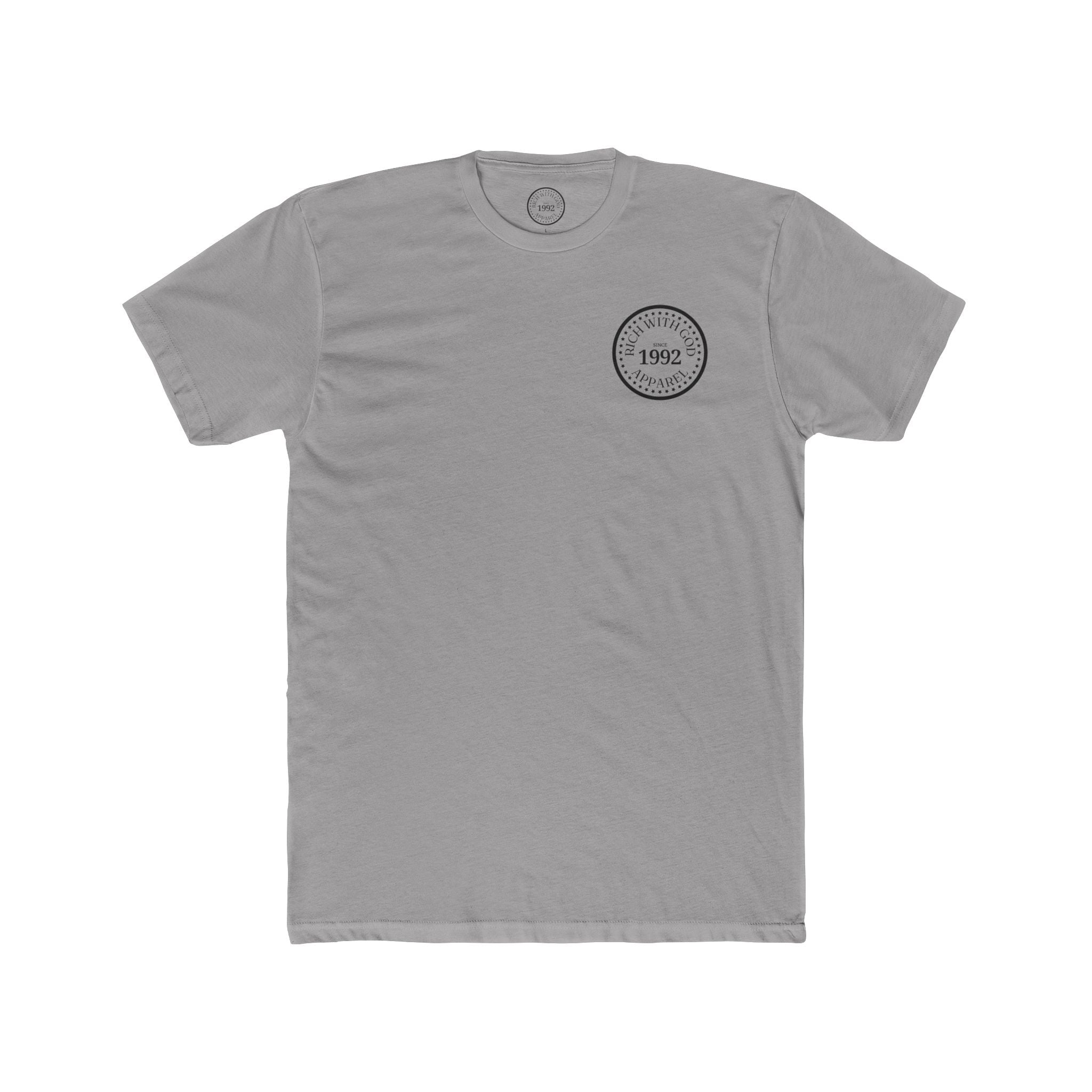 Rich With God Since 1992 Crew Tee