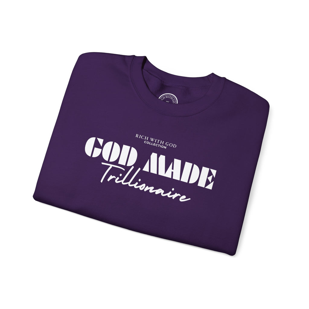 God Made Trillionaire Crewneck Sweatshirt