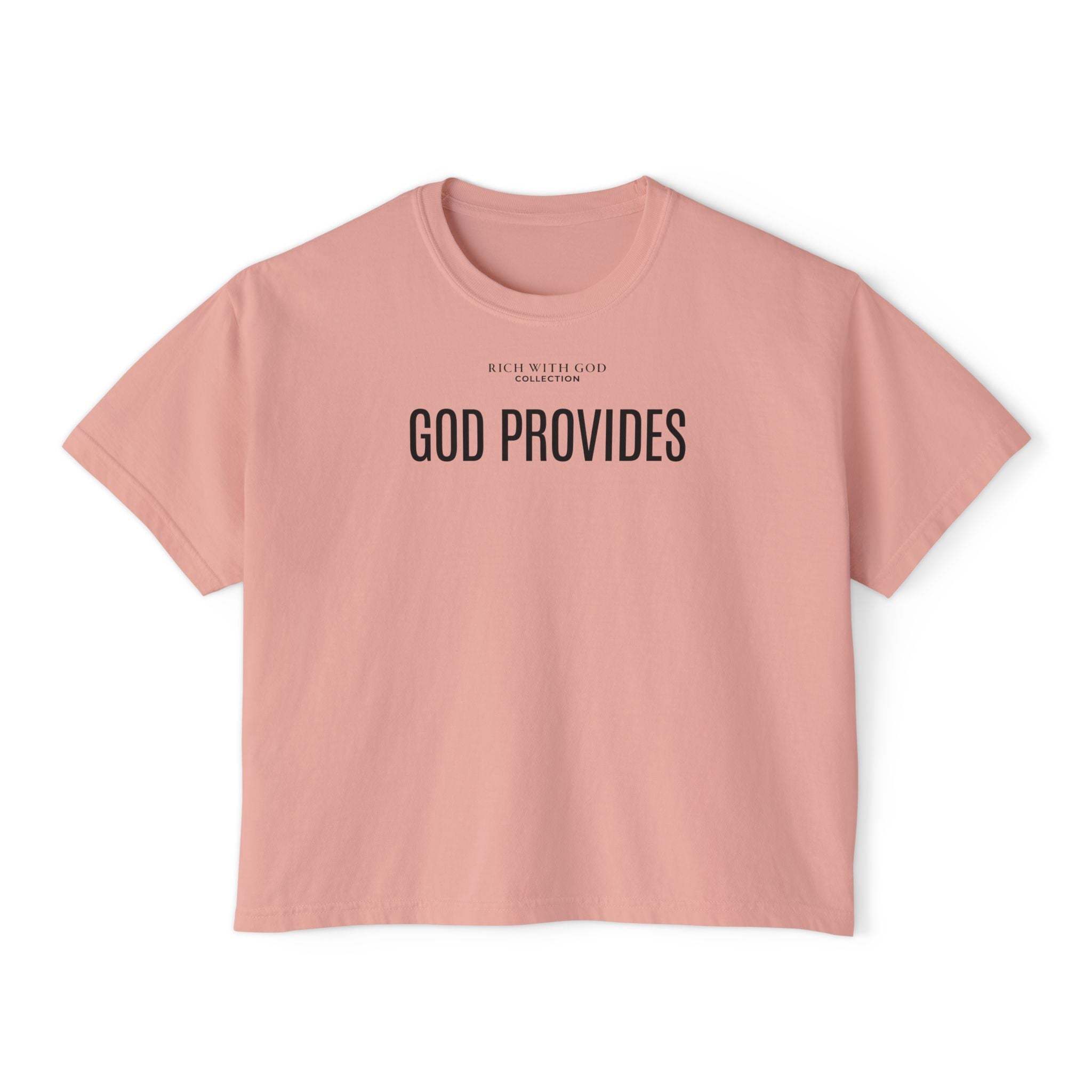God Provides Women's Boxy Tee