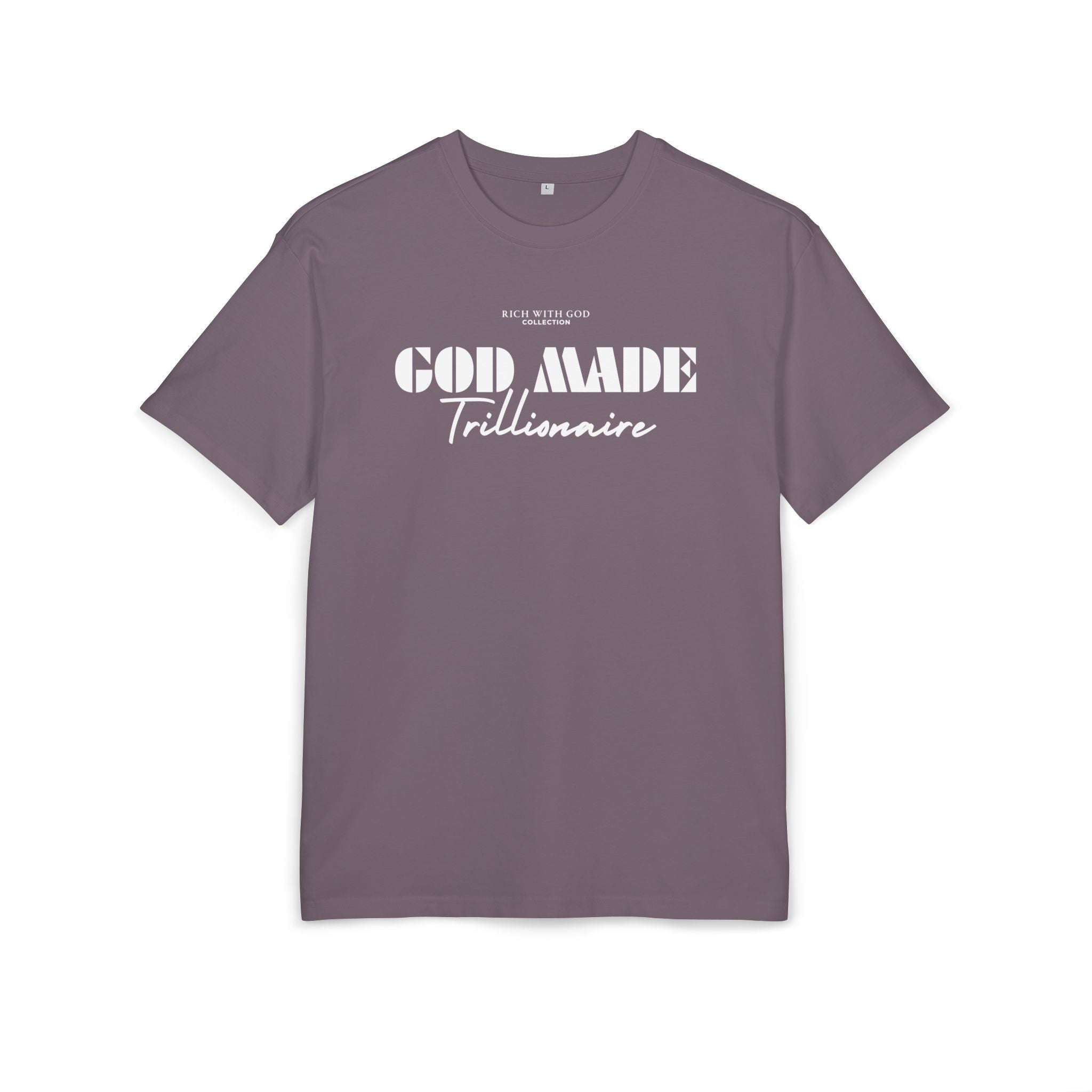God Made Trillionaire Oversized Graphic Tee
