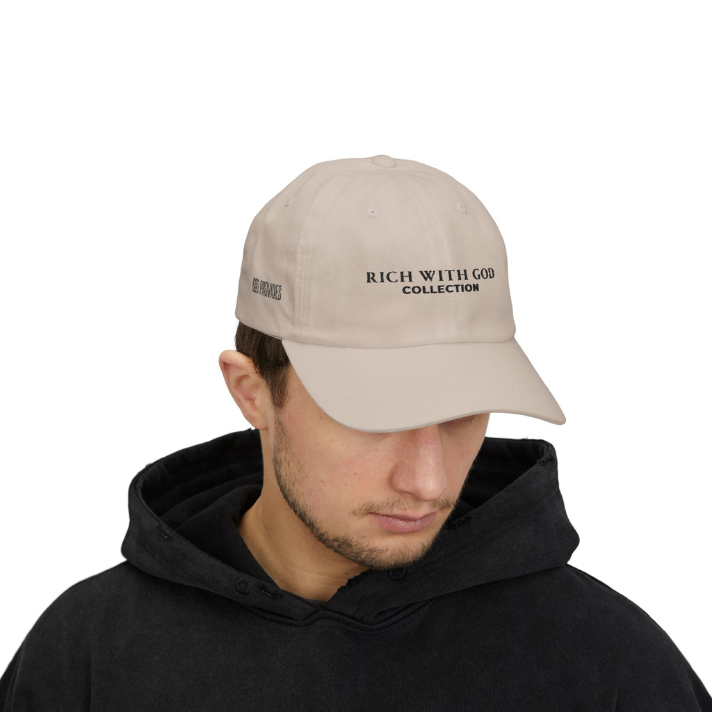 Rich With God Collection Classic Dad Cap