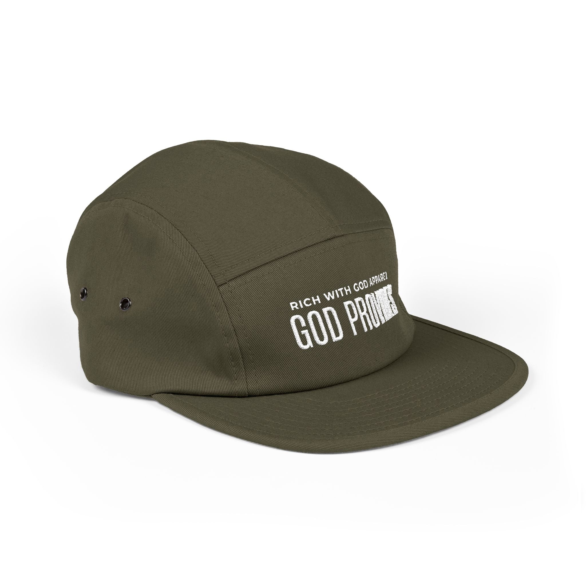 God Provides 5 Panel Cap (Embroidery)