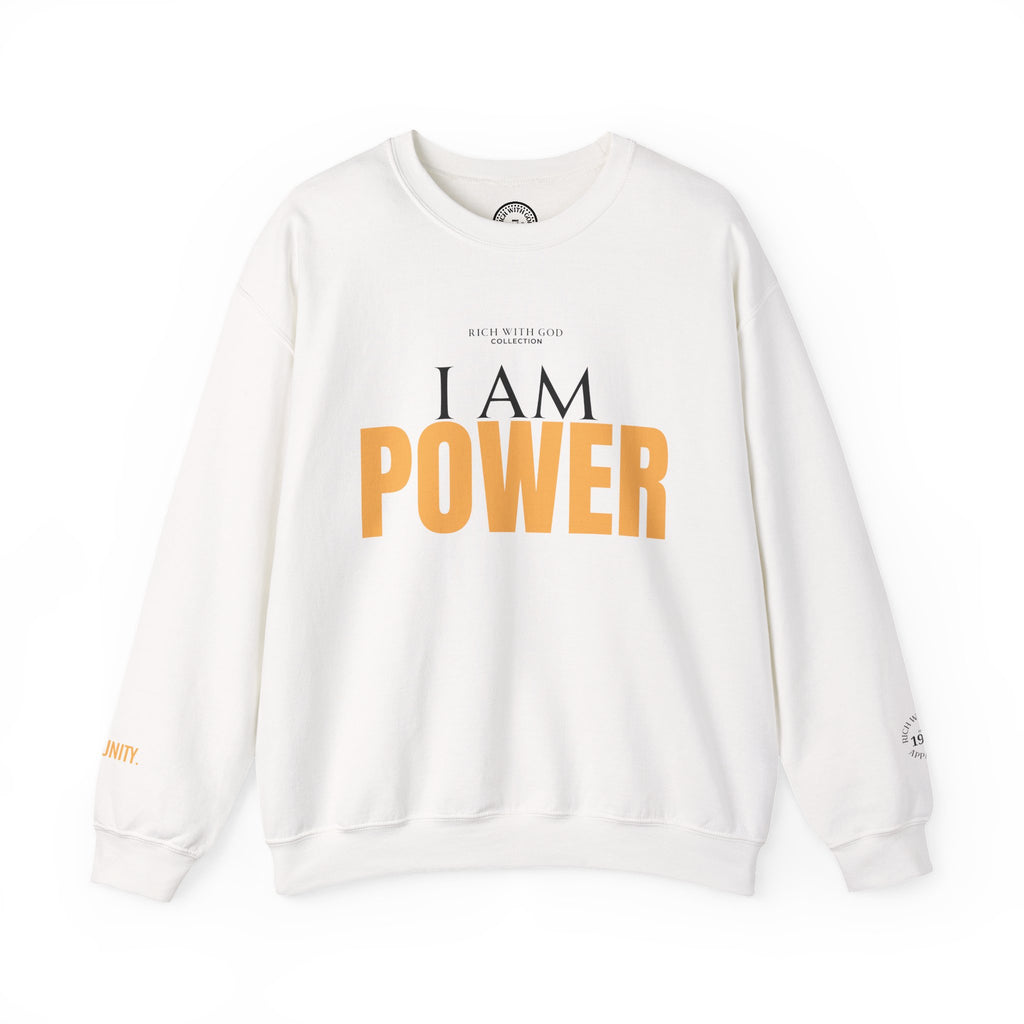 I Am Power Crewneck Sweatshirt