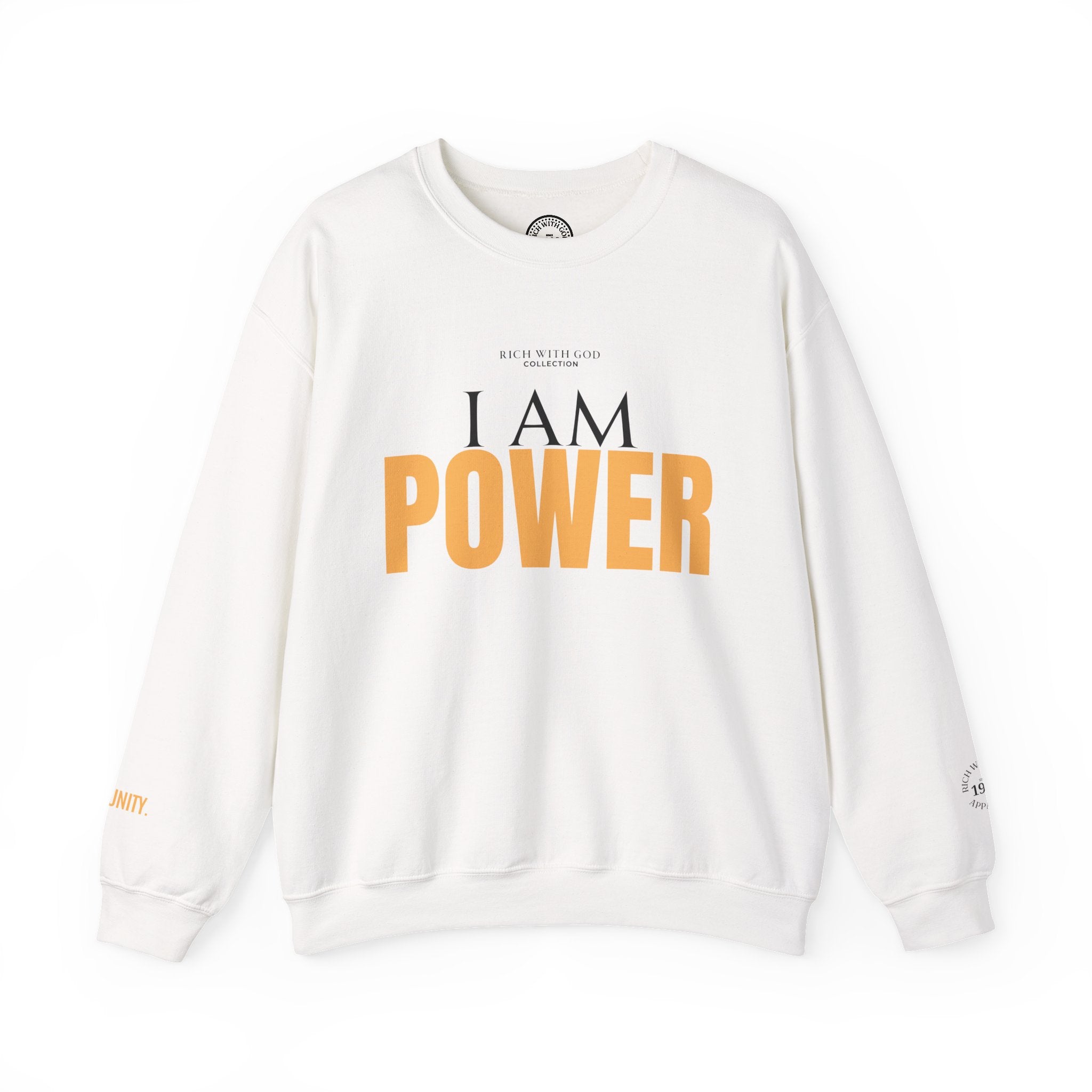 I Am Power Crewneck Sweatshirt