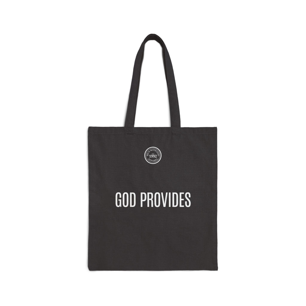 RWG – Rich With God Black Cotton Canvas Tote Bag