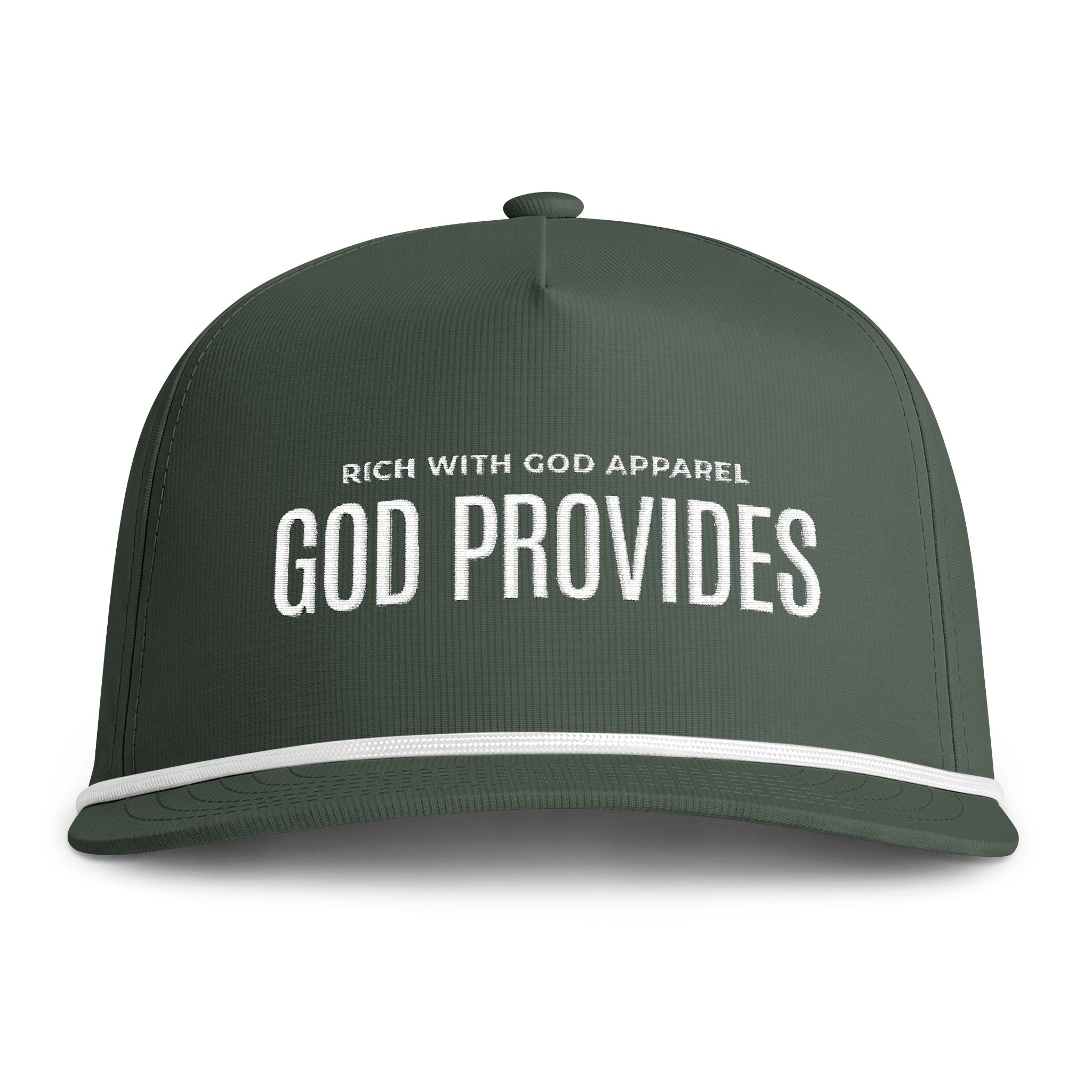 God Provides Sunwashed Rope Cap