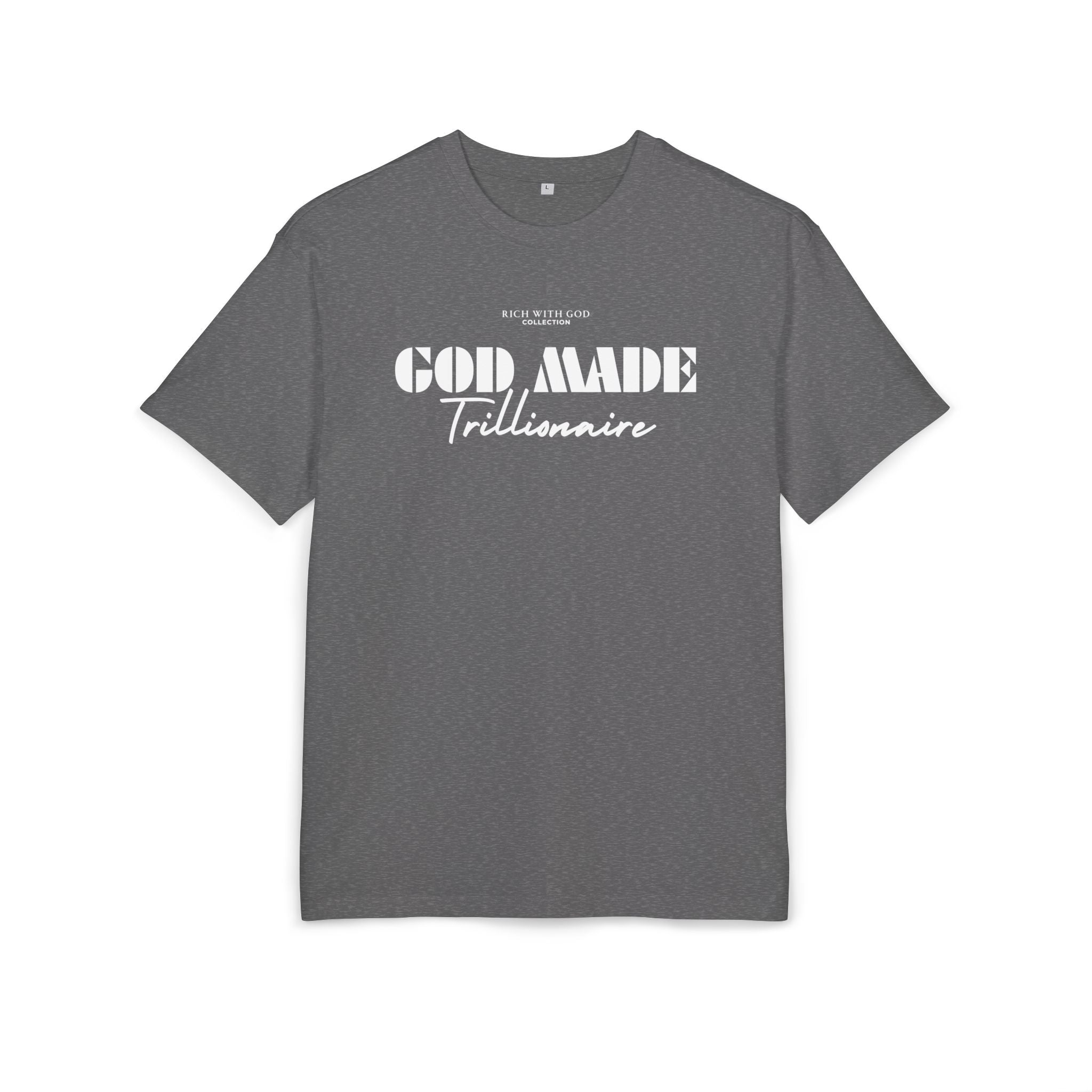 God Made Trillionaire Oversized Graphic Tee