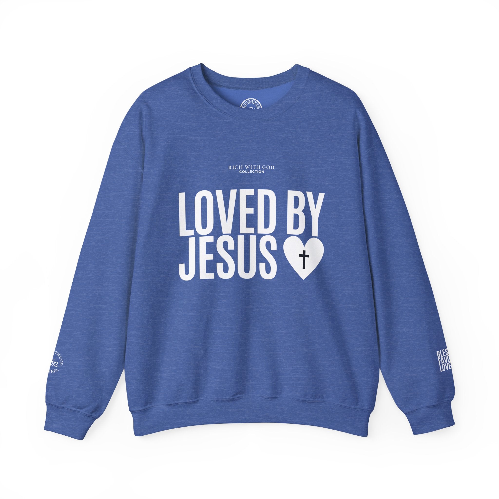 Loved By Jesus Crewneck Sweatshirt