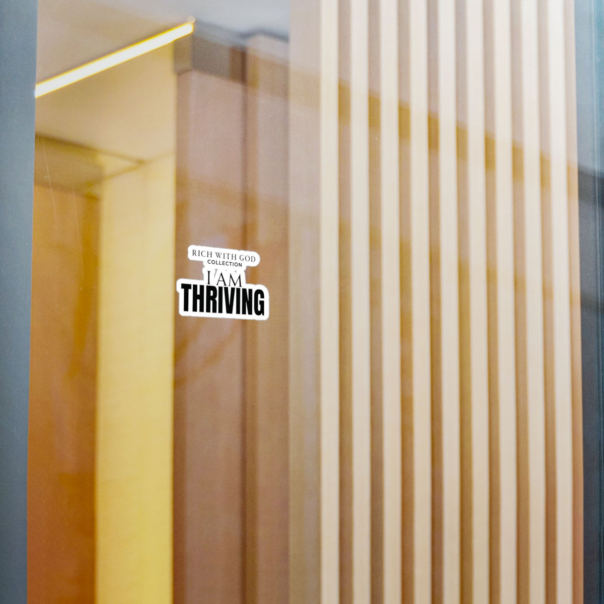 I Am Thriving Vinyl Sticker