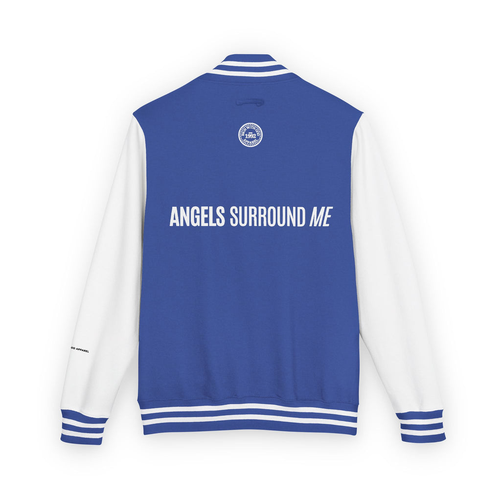 Letterman Jacket — 'Angels Surround Me' Varsity Jacket