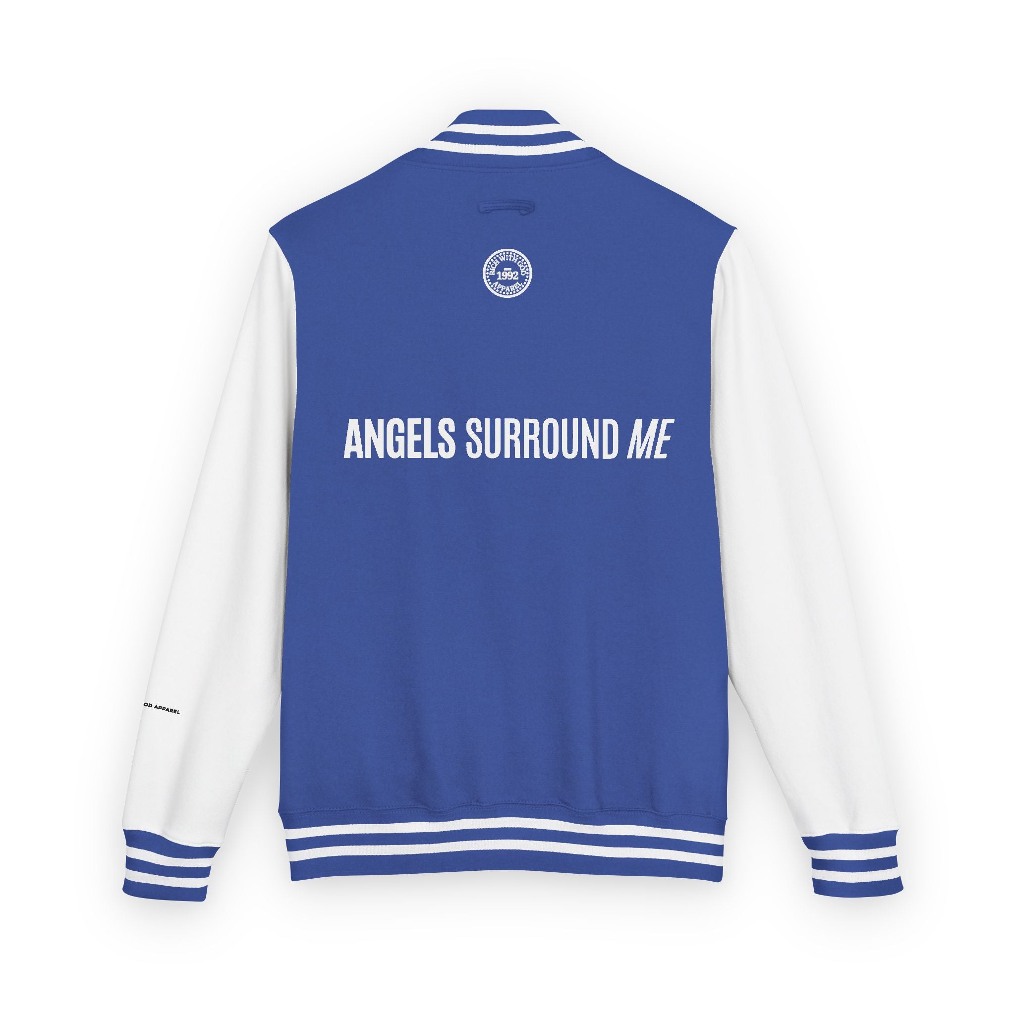 Letterman Jacket — 'Angels Surround Me' Varsity Jacket