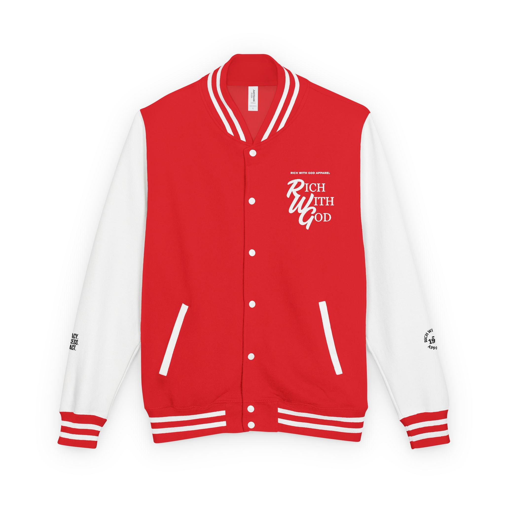 RWG - Rich With God Varsity Letterman Jacket